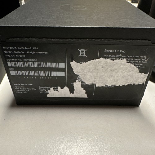 Beats by Dr. Dre Fit Pro Wireless Ohrhörer schwarz mit Box - Open Box / Neu - Bild 6 von 6