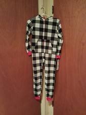 Cat And Jack 1 Piece Pajama Set With Hood Size Girls Medium