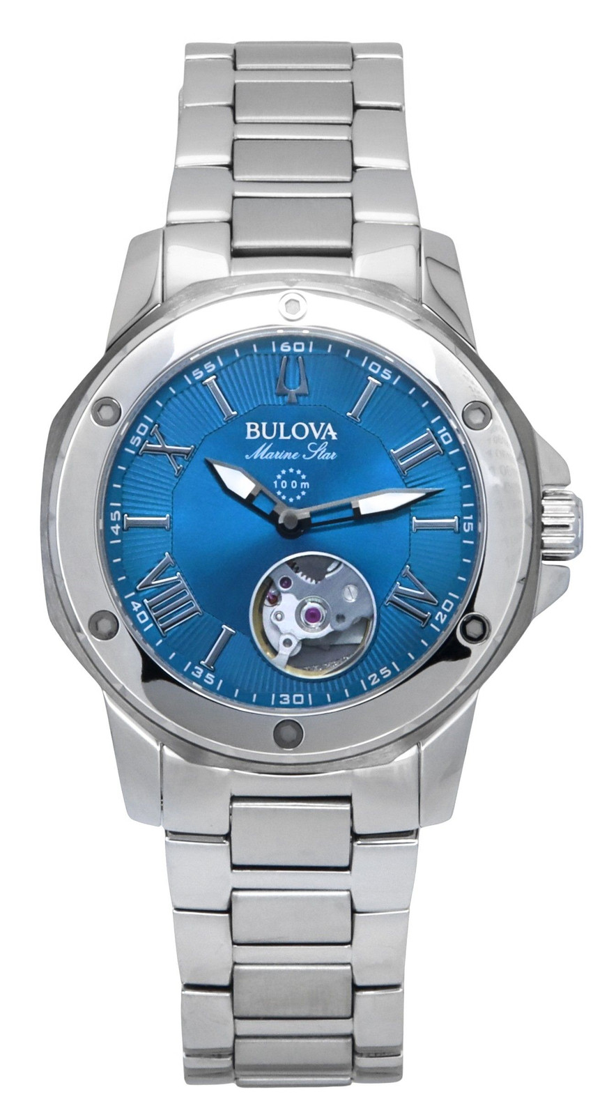 Bulova Marine Star Automatic Casual 98L317 100 М Damenuhr с автоматическим управлением