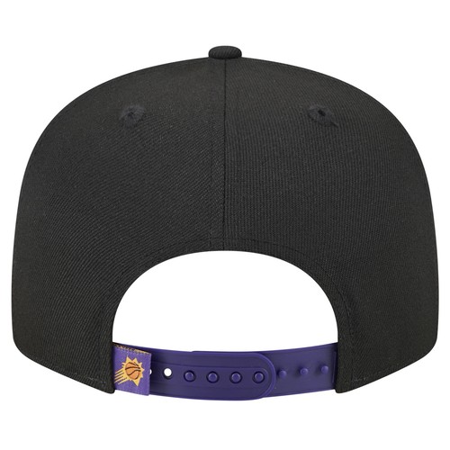 Salpicaduras deportivas para hombre New Era negro/púrpura Phoenix Suns 2 tonos 9FIFTY - Imagen 4 de 6