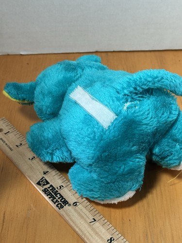 Vtg 80s Blue Green MOUSE CIRCUS CIRCUS Stuffed Animal Toy Reno Las Vegas 1980s - Picture 3 of 3