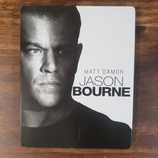 Jason Bourne 4K Steelbook UHD Blu-ray 2-Disc Set Limited Edition 
