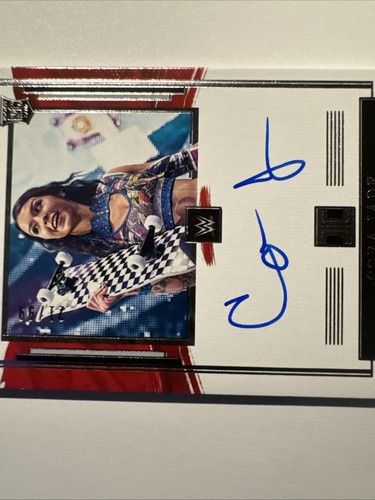 2022 WWE Impeccable Illustrious Ink Cora Jade Rookie Auto 21/99 - Picture 4 of 7