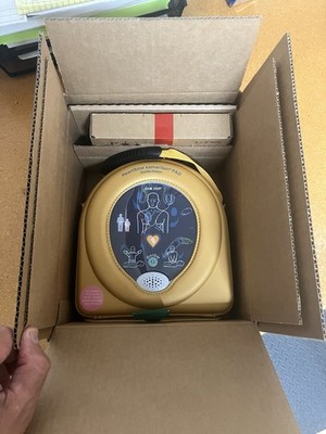 Heartsine Samaritan PAD 350P AED Defibrillator with pads, case, datacord