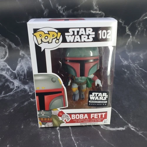 Funko Pop! Vinyl: Star Wars Boba Fett Flying #102 Smuggler's Bounty