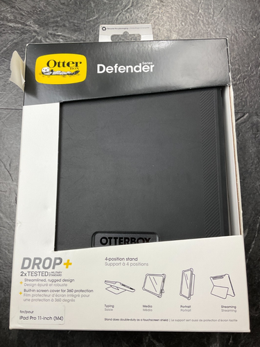 Otterbox Defender Pro Series Protective Case Apple iPad Pro 11 M4 black 77-95237 - Picture 1 of 2