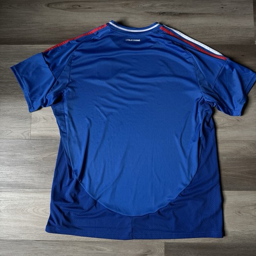 100 $ Adidas Italien 2024 Heim Fußball Football blau Trikot IN0657 Herren Größe XXL NEU - Bild 2 von 4