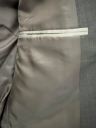 Hugo Boss Halsey2/Merill2 Men's 100% Wool Gray Two Button Suit New Not Used 40S - Picture 19 of 23