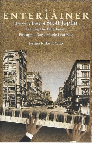 Joshua Rifkin Entertainer the Very Best of Scott Joplin cassette Germany