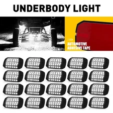 Pure 20Pods White LED Waterproof Rock Light LED Underbody Underglow Glow Lamps