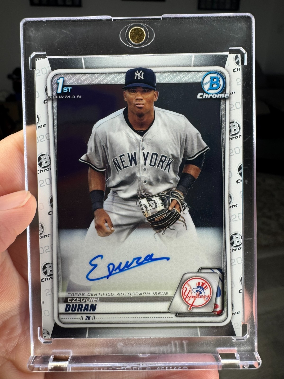 2020 Bowman Chrome Auto Ezequiel Duran