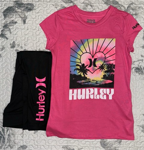 Girls (5pc) Hurley Summer Bundle Sz/ SMALL (8-9) - Picture 8 of 11