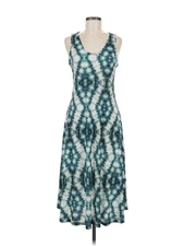 Viereck Women Green Casual Dress M