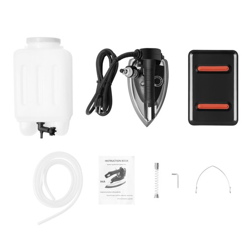 Industrielles Schwerkraft-Dampfbügeleisen mit 3 l großem Fassungsvermögen Tank und Zubehör - Bild 22 von 24