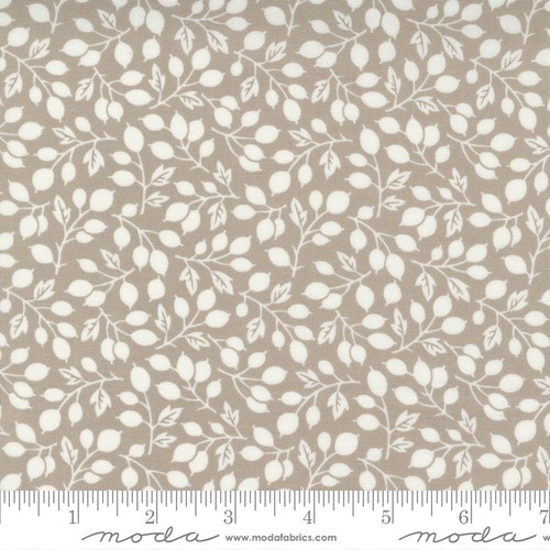 Quilting Cotton Fabric #4, Pumpkin Blossoms, 14 End of Bolt Remnant ,  7 yd. #4 - Picture 4 of 12