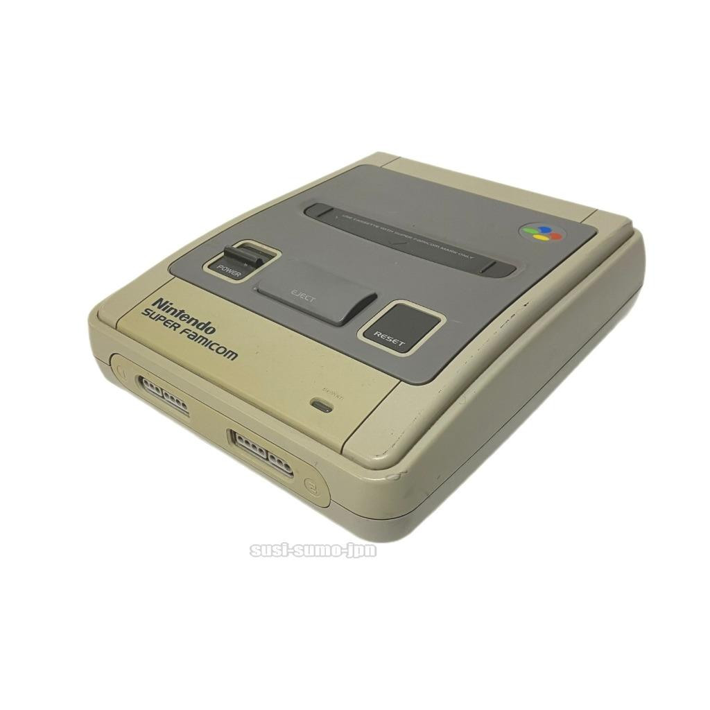 SUPER - (本体) SUPER Famicom(スーパーファミコン) 任天堂(SHVC-001) スーパーファミコン コンソール SHVC - 001 テスト済みシステム