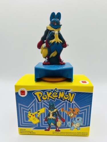 Pokemon McDonald’s 2025 Happy Meal Toy 4 Set Pikachu Lucario Squirtle Charmander - Picture 13 of 23