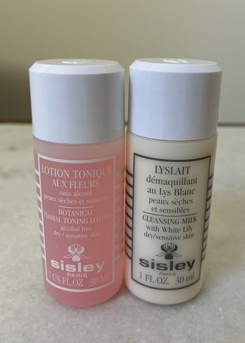 SISLEY Duo Travel Size CLEANSING MILK And Floral Toning Lotion Toner - Picture 1 of 2