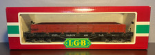 LGB #4061 G Gauge 1:22.5 Scale D&RGW Denver&Rio Grande Red Low-Sided Gondola Car