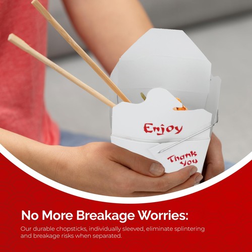 Pack of 100 Chinese Take Out Boxes Pagoda, 8 oz./Pint Size, Party Favor and F... - 第 7/9 張圖片
