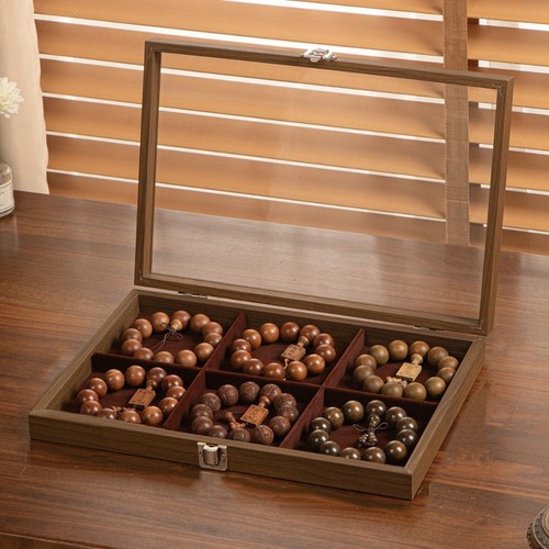 Velvet Jewelry Storage Box Large Capacity Jewelry Holder Case Jewelry Display - Picture 13 of 22