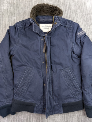 VTG Abercrombie & Fitch Military M65 Field Jacket Coat Men's