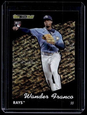 2022 Topps Update Black Gold Black RARE! High Grade Wander Franco 007/299