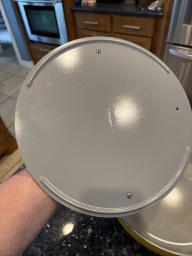Sartén para saltear alcaravea de 4,5 cuartos de galón con tapa de 12" amarilla antiadherente con revestimiento de cerámica segura para horno - Imagen 4 de 6
