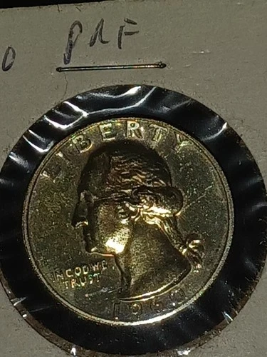 1960 Silver Proof Washington Quarter