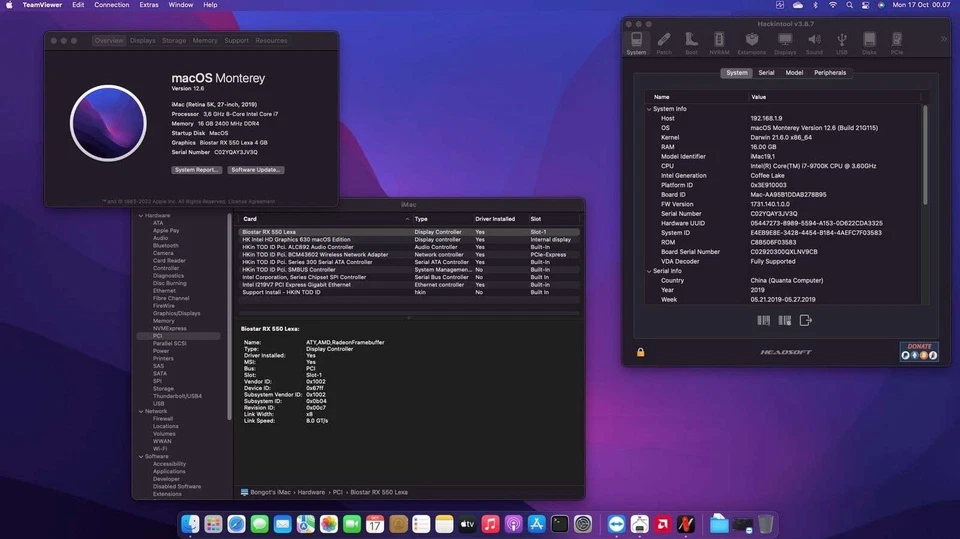 Mac OS auf dem PC umrüsten Open Core Bootloader Intel Pc mit AMD Grafikkarte