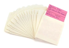 Hygloss Products Manila Library Pockets – Non-Adhesive Pocket Envelopes Made in