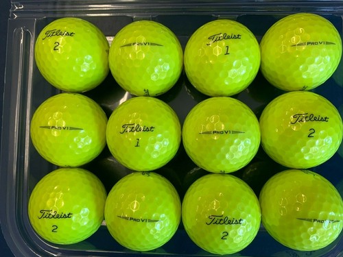 36 TITLEIST Prov1 Yellow 5AAAAA+ GOLF BALLS **FREE SHIPPING* - Photo 1 sur 2