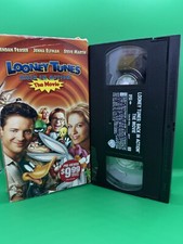 Looney Tunes - Back in Action VHS 2004 Brendan Fraser Jenna Elfman Steve Martin