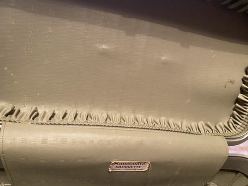 Samsonite Vintage 2 Piece Luggage Green With Keys Please Read Description - Picture 9 of 22
