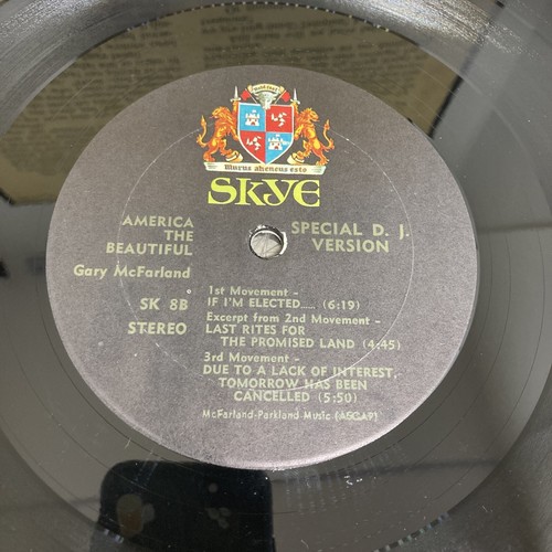 Gary McFarland America The Beautiful LP 1969 Skye Records SK-8 Soul Jazz EX - Picture 6 of 9