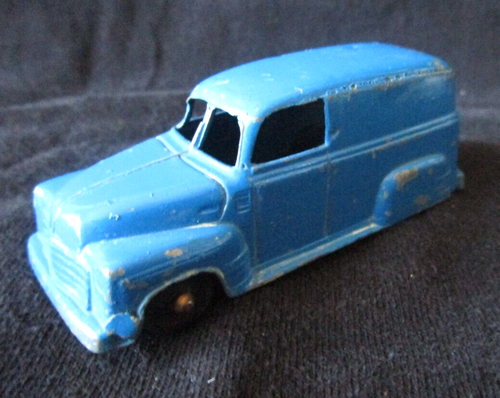 Vintage Tootsietoy 1950s Chevy Panel Truck BLUE 3" Original Paint - Picture 4 of 8