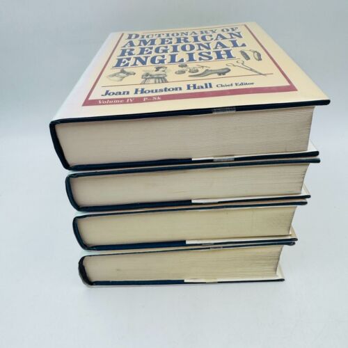 Dictionary of American Regional English Complete Vol. 1-4 Set A-Z Harvard Press - Picture 2 of 18