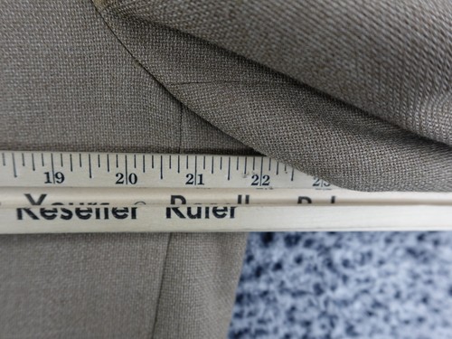 Tommy Hilfiger Wool/Polyester Blend Blazer Mens 42R Beige - Picture 7 of 16