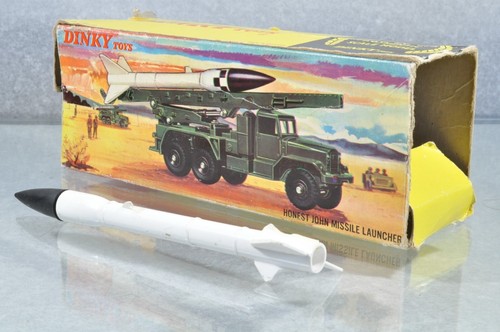 BF636 Dinky Toys GB #665 Honest John Missile Launcher C-/e - Imagen 6 de 6