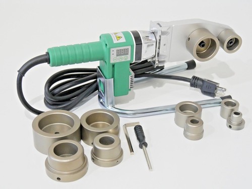 110V - 800W HDPE Pipe Fusion Welding Tool w/ Case & 1/2" - 2" IPS Sockets - Picture 8 of 11