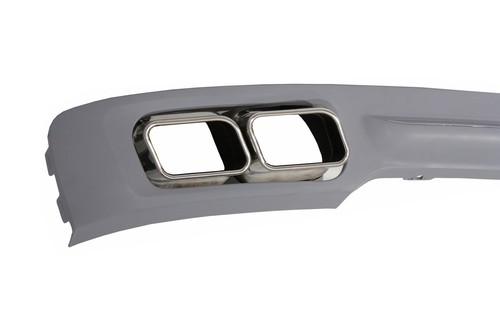 Diffusor für BMW 7er F01 08+ Endrohrblenden Endrohr 760i Quad Design - Bild 3 von 8