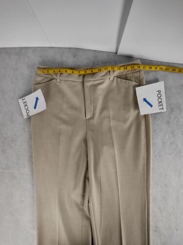 Coldwater Creek Natural Fit Women's Khaki, Tan Dress Pants Size 12 - Picture 5 of 10