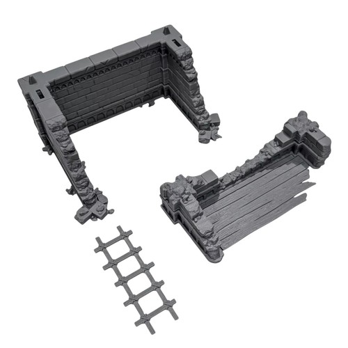 Blackthorne Ruins - 28mm 3D Printed Fantasy Terrain for Tabletop Wargaming - Picture 4 of 4