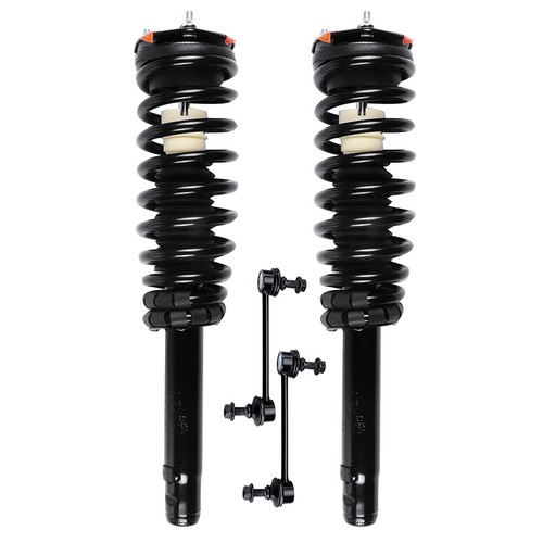 4 Pieces For 2010 2011 2012 Ford Fusion Front Complete Struts & Sway Bar Links - Picture 2 of 5