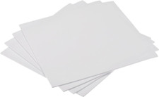 White EVA Foam Sheets 10 X 10 Inch 3Mm Thickness for Crafts DIY Projects, 4 Pcs