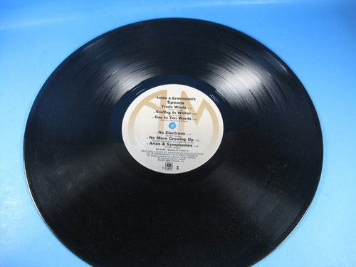 SPOONS Arias & Symphonies SP4920 LP R Vinyl 1982 Synth Pop/Electro - Imagen 7 de 8