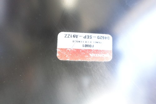 2004 2005 2006 2007 2008 ACURA TL RIGHT PASSENGER FENDER OEM AX72518 - Picture 15 of 16