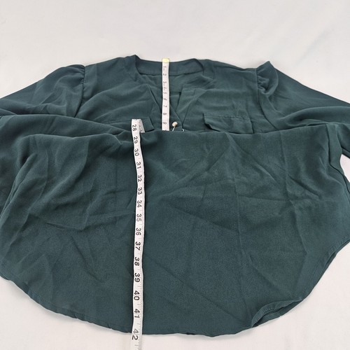 Women Plus Size 4XL Dress Sexy Casual V Neck Summer Midi Green - Picture 4 of 11