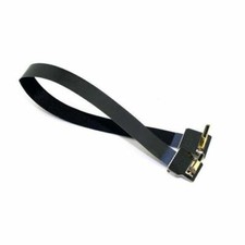 90D Down Angled FPV Micro HDMI Male to Mini HDMI FPC Cord for GOPRO Photography