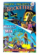 PACIFIC PRESENTS (1982) #1 Key ROCKETEER Dave STEVENS VF Ships FREE!